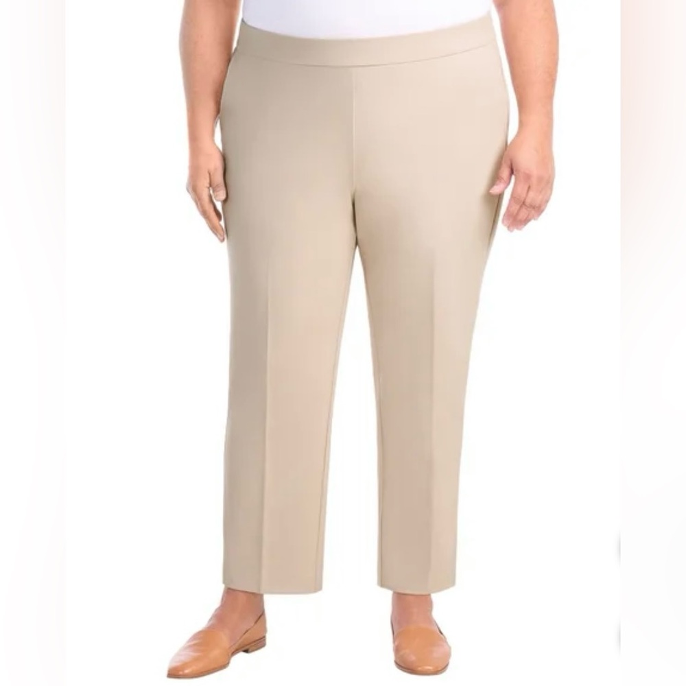Hilary Radley Crepe Pull-On Pants NWT